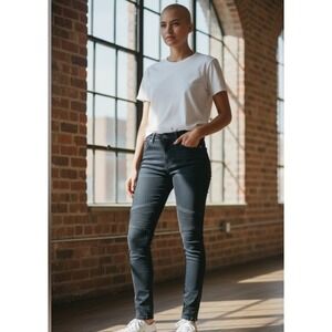 CLOSED‎ Moto Skinny Leg Jeans 27 Faded Black